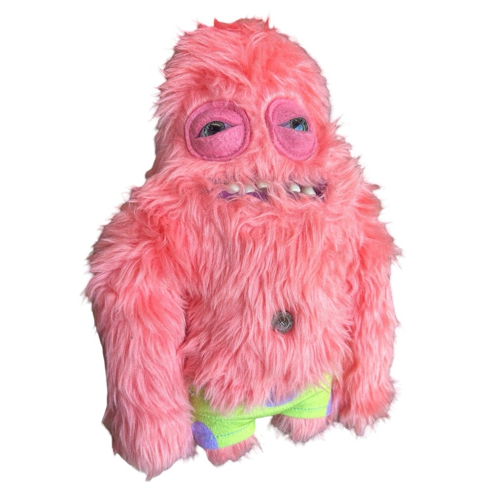 Fuggler Spongebob Squarepants Plush Patrick Star Nickelodeon 10"